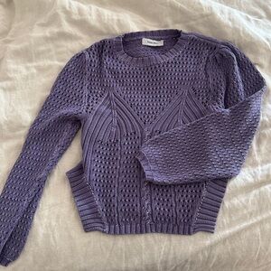 Rachel Comey Lavender Knit Sweater